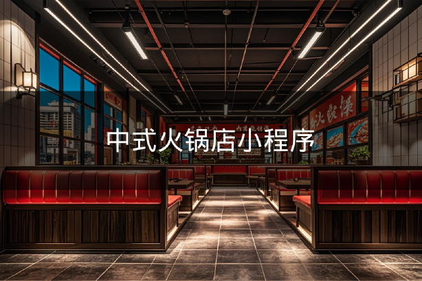中式火锅店小程序